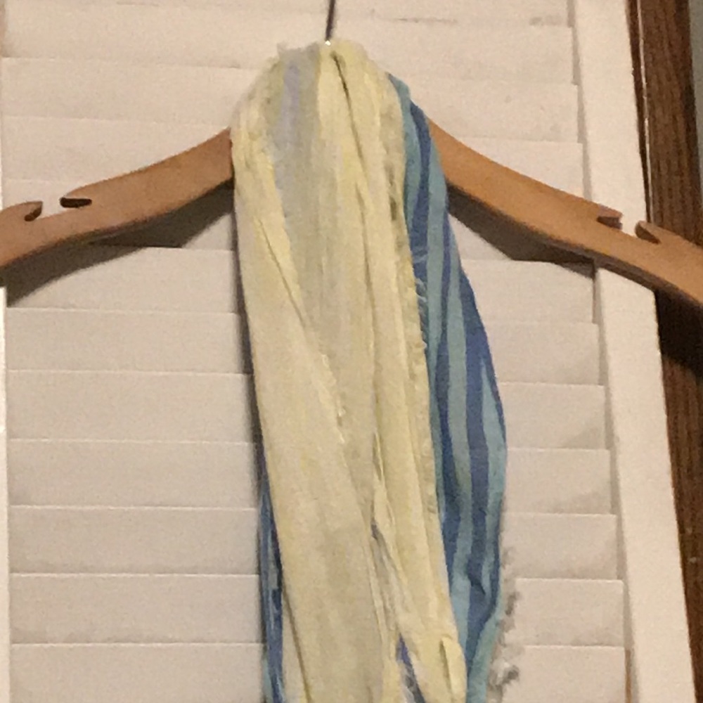 Shaw/scarf multicolored 14x72